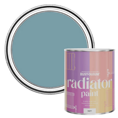 Rust-Oleum Pacific State Matt Radiator Paint 750Ml from B&Q