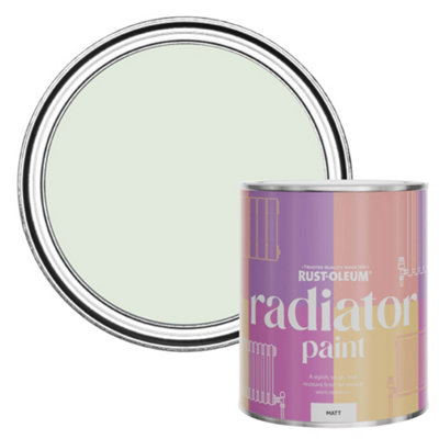 Rust-Oleum Sage Mist Matt Radiator Paint 750Ml from B&Q