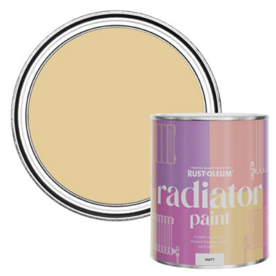 Rust-Oleum Sandstorm Matt Radiator Paint 750Ml from B&Q