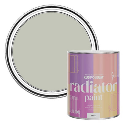 Rust-Oleum Tyne Fog Matt Radiator Paint 750Ml from B&Q