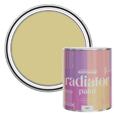 Rust-Oleum Wasabi Matt Radiator Paint 750Ml from B&Q