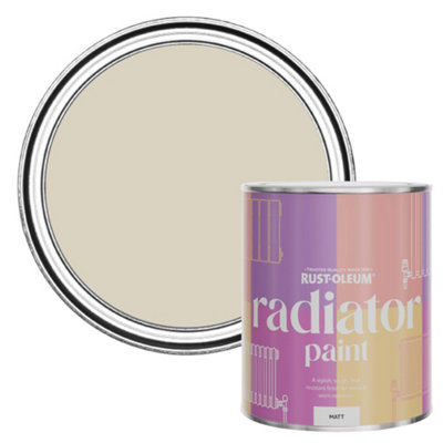 Rust-Oleum Hessian Matt Radiator Paint 750Ml from B&Q
