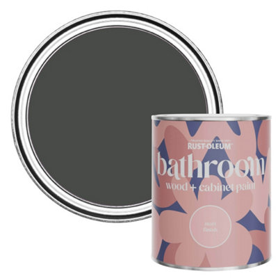 Rust-Oleum After Dinner Matt Bathroom Wood & Cabinet Paint 750Ml from B&Q