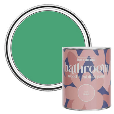 B&Q -  Emerald Matt Bathroom Wood & Cabinet Paint 750Ml