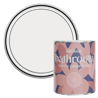 B&Q -  Fleur Matt Bathroom Wood & Cabinet Paint 750Ml