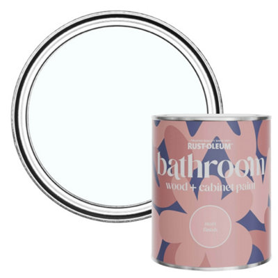 B&Q -  Icecap Matt Bathroom Wood & Cabinet Paint 750Ml