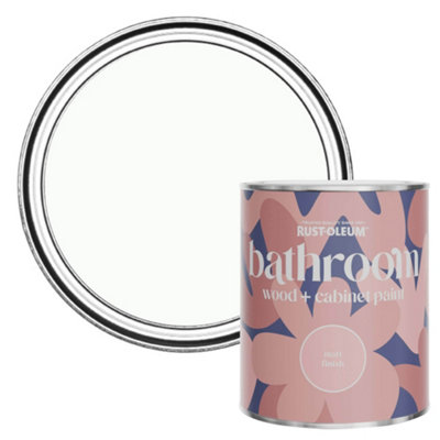 B&Q -  Moonstone Matt Bathroom Wood & Cabinet Paint 750Ml