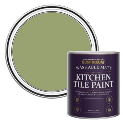 Rust-Oleum Familiar Ground Matt Kitchen Tile Paint 750Ml from B&Q