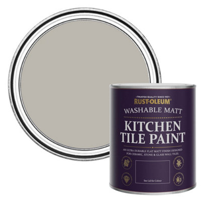 Rust-Oleum Gorthleck Matt Kitchen Tile Paint 750Ml from B&Q
