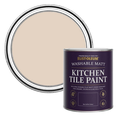 Rust-Oleum Homespun Matt Kitchen Tile Paint 750Ml from B&Q
