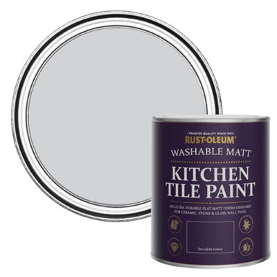 Rust-Oleum Lilac Rhapsody Matt Kitchen Tile Paint 750Ml from B&Q