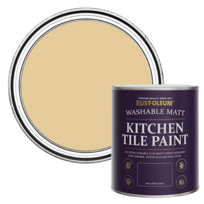 Rust-Oleum Sandstorm Matt Kitchen Tile Paint 750Ml from B&Q