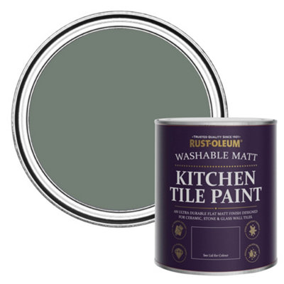 B&Q -  Serenity Matt Kitchen Tile Paint 750Ml
