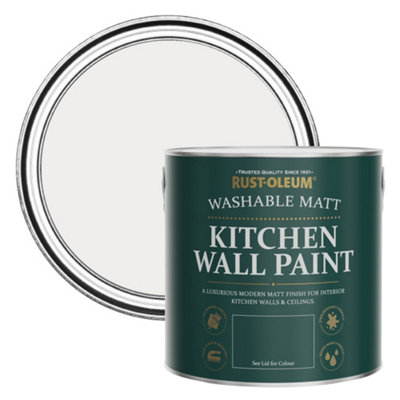 Rust-Oleum Fleur Matt Kitchen Wall Paint 2.5L from B&Q