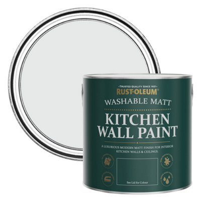 Rust-Oleum Monaco Mist Matt Kitchen Wall Paint 2.5L from B&Q