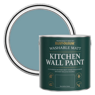 Rust-Oleum Pacific State Matt Kitchen Wall Paint 2.5L from B&Q