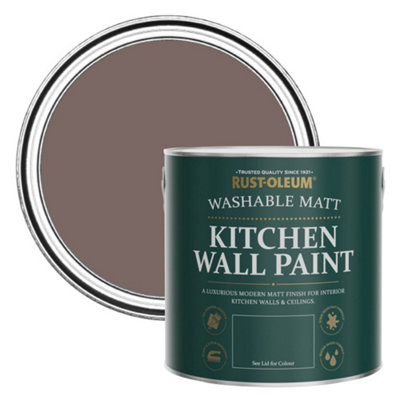 Rust-Oleum Rivers Edge Matt Kitchen Wall Paint 2.5L from B&Q
