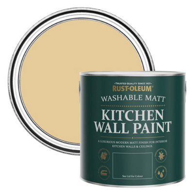 Rust-Oleum Sandstorm Matt Kitchen Wall Paint 2.5L from B&Q