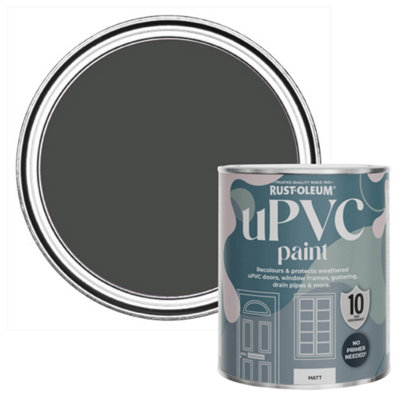 Rust-Oleum After Dinner Matt Upvc Paint 750Ml from B&Q