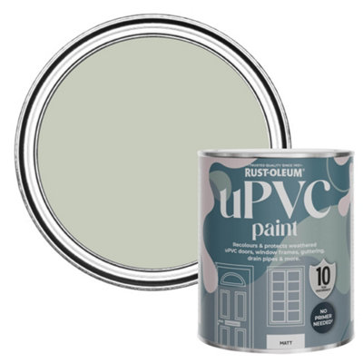 Rust-Oleum Aloe Matt Upvc Paint 750Ml from B&Q
