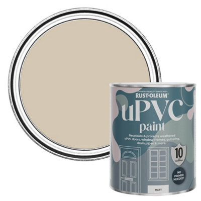 Rust-Oleum Butterscotch Matt Upvc Paint 750Ml from B&Q