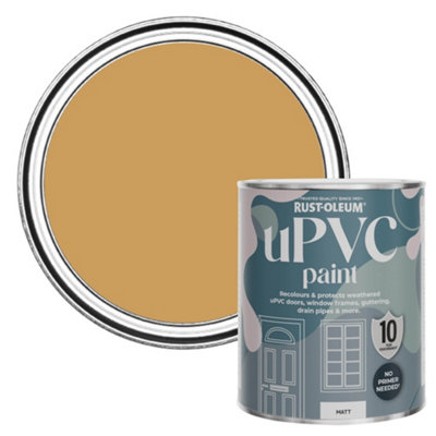 Rust-Oleum Dijon Matt Upvc Paint 750Ml from B&Q