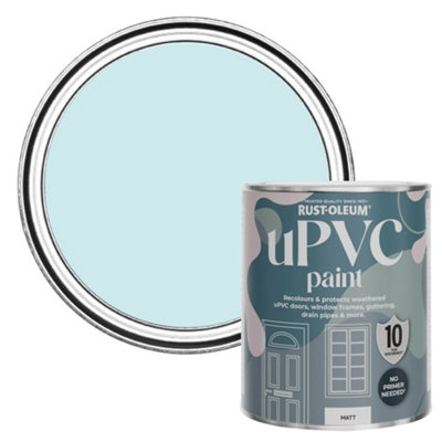 Rust-Oleum Duck Egg Matt Upvc Paint 750Ml from B&Q