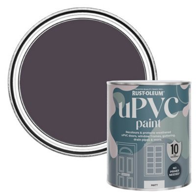Rust-Oleum Grape Soda Matt Upvc Paint 750Ml from B&Q
