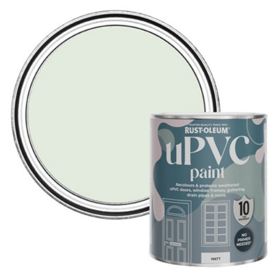Rust-Oleum Sage Mist Matt Upvc Paint 750Ml from B&Q