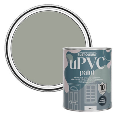 Rust-Oleum Tea Leaf Matt Upvc Paint 750Ml from B&Q