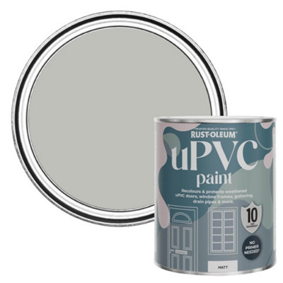 B&Q -  Flint Matt Upvc Paint 750Ml