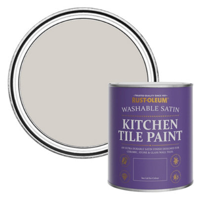 B&Q -  Babushka Satin Kitchen Tile Paint 750Ml
