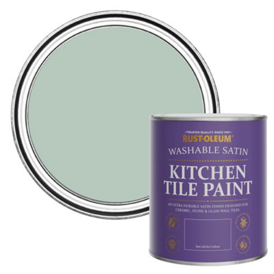B&Q -  Leaplish Satin Kitchen Tile Paint 750Ml