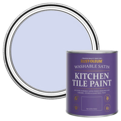 B&Q -  Be My Mermaid Satin Kitchen Tile Paint 750Ml