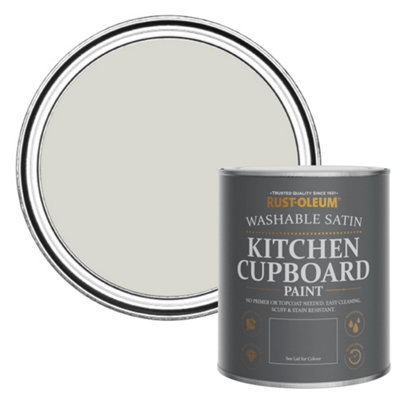 Rust-Oleum Bare Birch Satin Kitchen Cupboard Paint 750Ml from B&Q