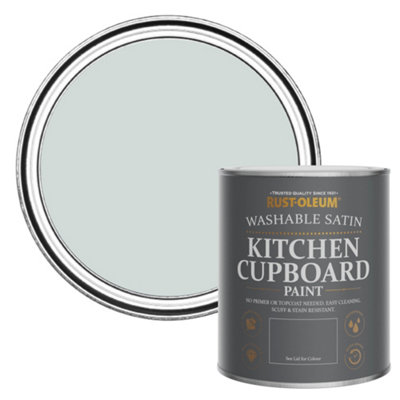 B&Q -  Dove Satin Kitchen Cupboard Paint 750Ml