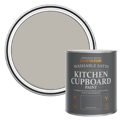 Rust-Oleum Gorthleck Satin Kitchen Cupboard Paint 750Ml from B&Q