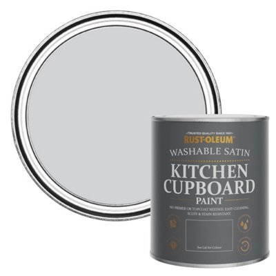 Rust-Oleum Lilac Rhapsody Satin Kitchen Cupboard Paint 750Ml from B&Q