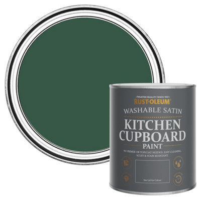 Rust-Oleum The Pinewoods Satin Kitchen Cupboard Paint 750Ml from B&Q