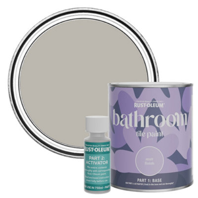 Rust-Oleum Gorthleck Matt Bathroom Tile Paint 750Ml from B&Q