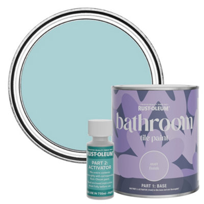 Rust-Oleum Little Cyclades Matt Bathroom Tile Paint 750Ml from B&Q