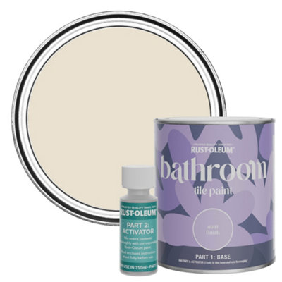 Rust-Oleum Longsands Matt Bathroom Tile Paint 750Ml from B&Q