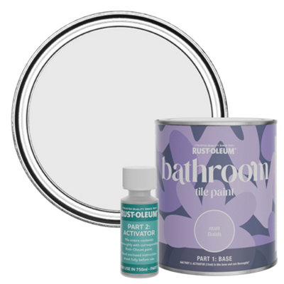 Rust-Oleum Monaco Mist Matt Bathroom Tile Paint 750Ml from B&Q