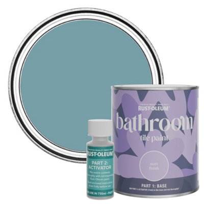 Rust-Oleum Pacific State Matt Bathroom Tile Paint 750Ml from B&Q