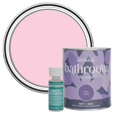 Rust-Oleum My Husband Said No Water-Resistant Bathroom Tile Paint In Matt Finish 750Ml from B&Q