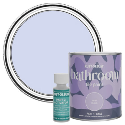 B&Q -  Be My Mermaid Water-Resistant Bathroom Tile Paint In Matt Finish 750Ml