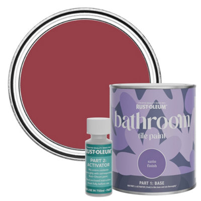 Rust-Oleum Soho Satin Bathroom Tile Paint 750Ml from B&Q
