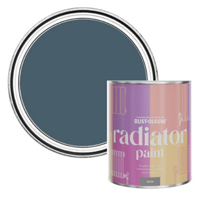 Rust-Oleum Blueprint Satin Radiator Paint 750Ml from B&Q