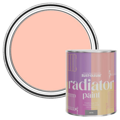 Rust-Oleum Happy As A Clam Satin Radiator Paint 750Ml from B&Q