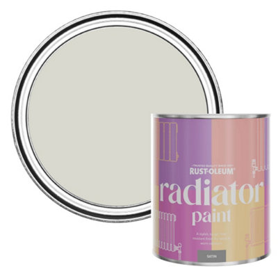 Rust-Oleum Mocha Satin Radiator Paint 750Ml from B&Q